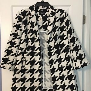 Luii Blazer w Black & White Houndstooth Boutique